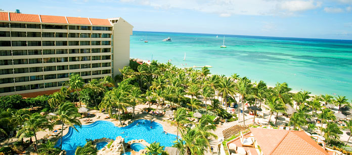 All Inclusive på hotell Occidental Grand Aruba.