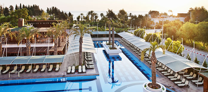 All Inclusive på hotell Crystal De Luxe Resort &amp; Spa.