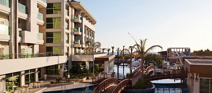 Hotell Evren Beach Resort - för barnfamiljer som vill ha det lilla extra.