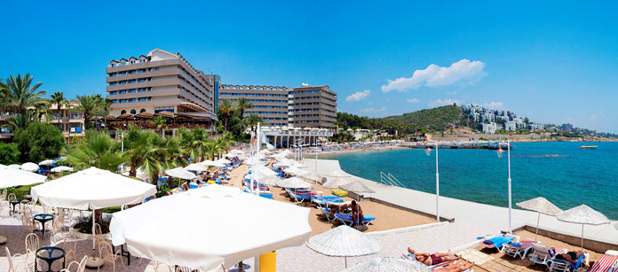 All Inclusive på hotell Jasmine Beach Resort.