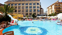 All Inclusive på hotell Kahya Otel Alanya.