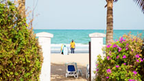 Bungalow Beach - familjehotell med bra barnrabatter.