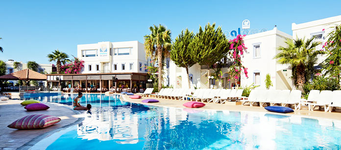 Hotell Club Paloma Apartment - familjehotell med bra barnrabatter.