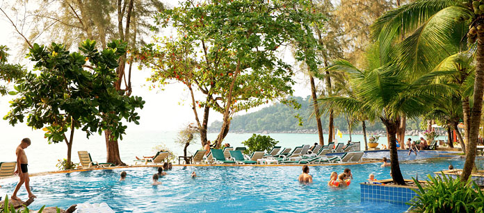 Barnvänliga hotell Emerald Beach Resort &amp; Spa.