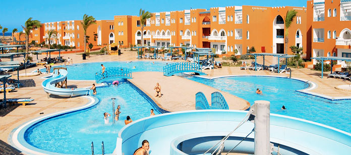 Hotell SUNRISE Select Garden Beach Resort & Spa - familjehotell med bra barnrabatter.