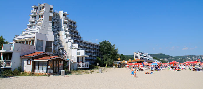 All Inclusive på hotell Gergana Beach.