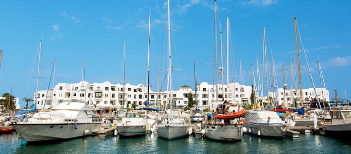 Resor till Port el Kantaoui.