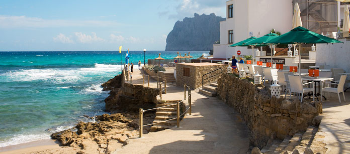 Resor till Cala San Vicente.