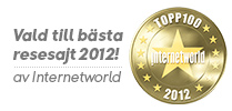 Bästa resesajt 2012 enligt Internetworld